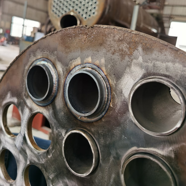 Boiler pipe welding
