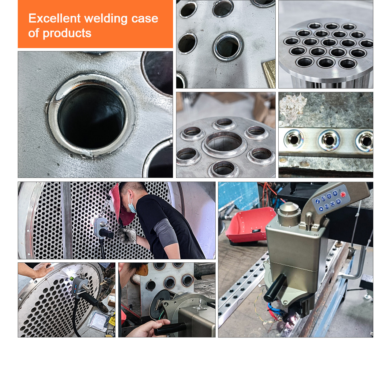 tube sheet welding case