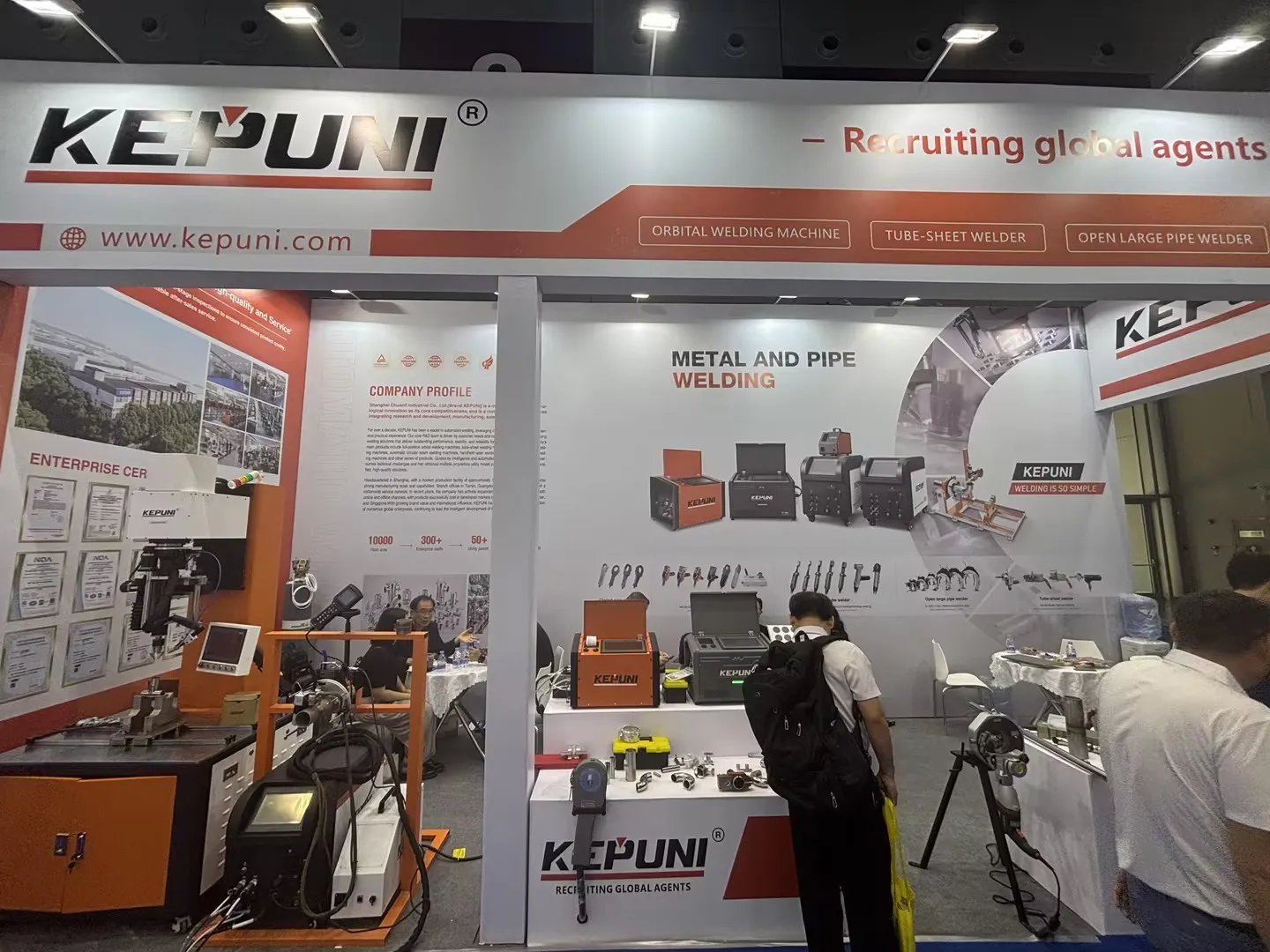 KEPUNI Showcases Advanced Pipe Welding Solutions at BEW 2026
